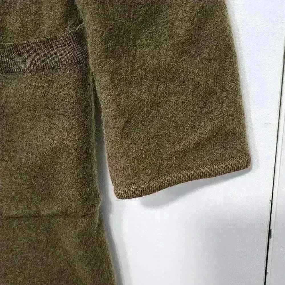 MADEWELL☆Camden Sweater-Coat Heather Elm Size M - Picture 5 of 12